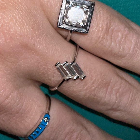 3 Baguette Ring - price firm - Picture 7 of 8